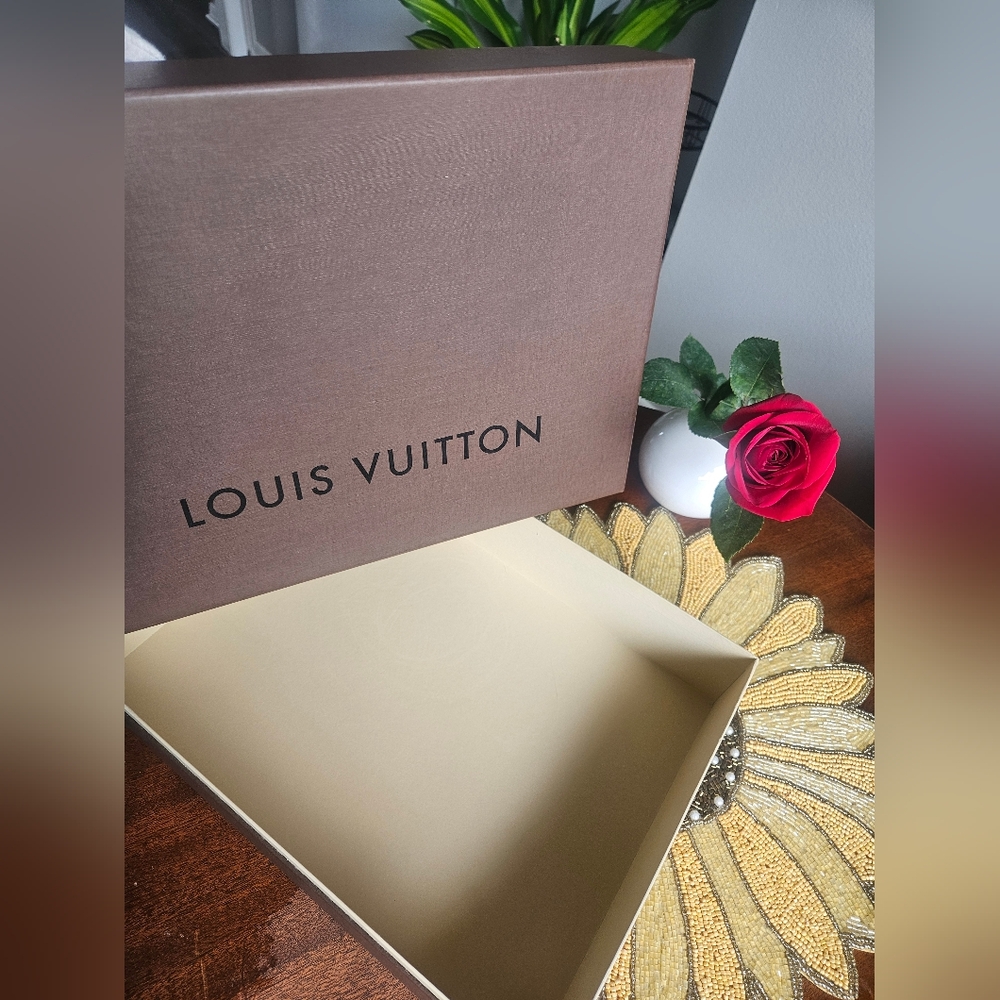 Authentic Louis Vuitton Brown Empty Box - image 5